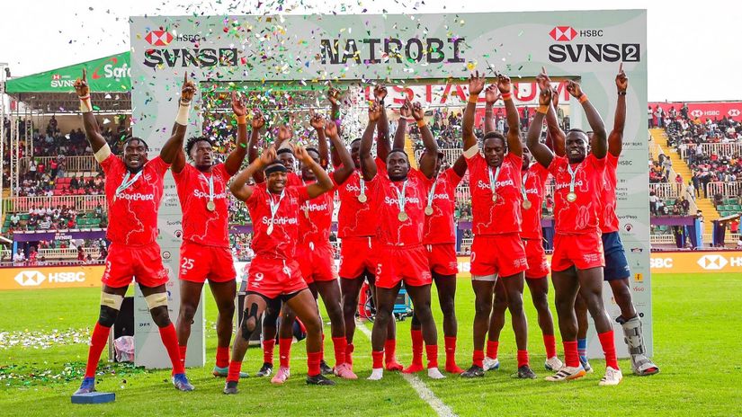 Kenya’s sevens team Shujaa finishes third in thrilling Nairobi SVNS leg