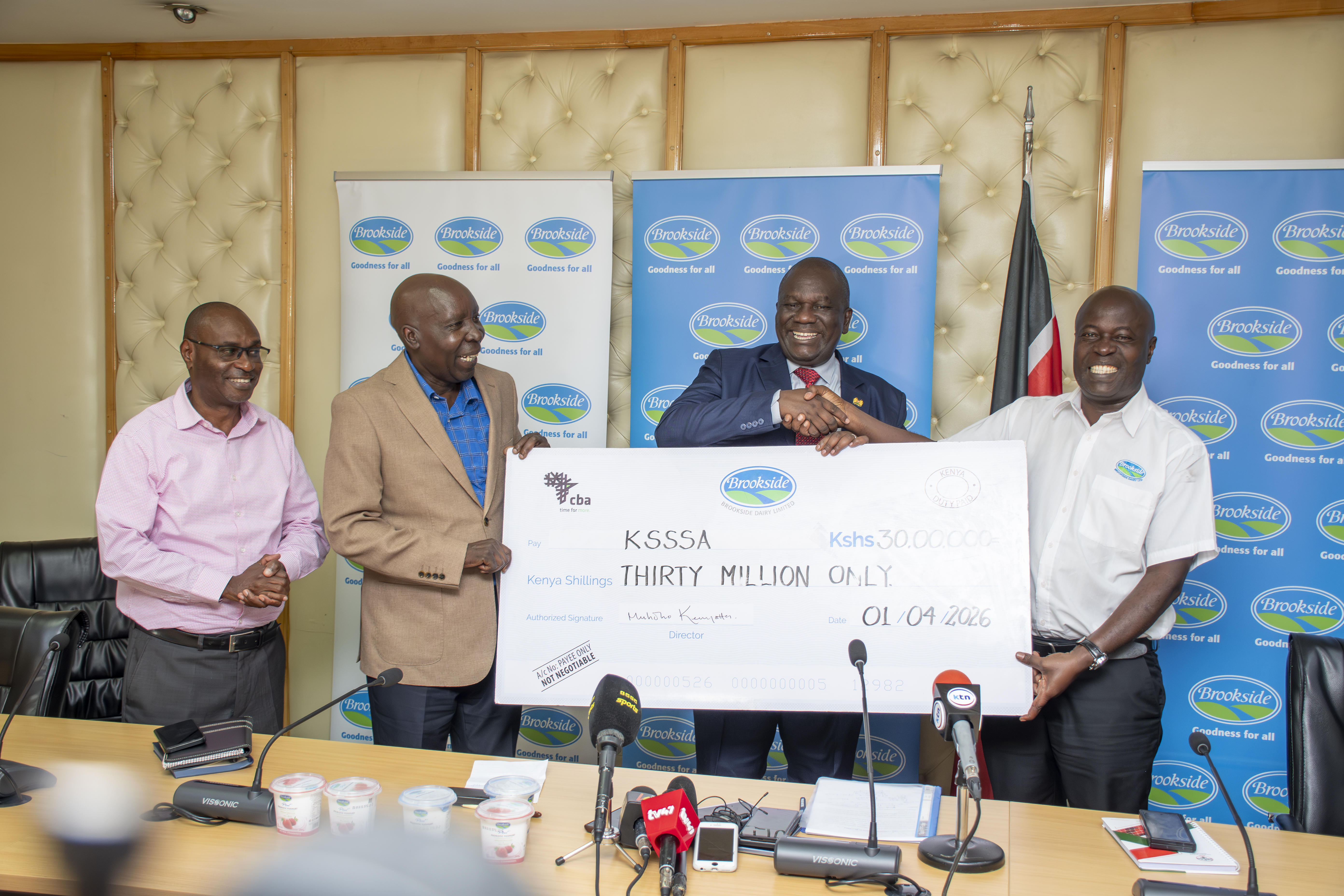 Brookside boost for KSSSA ahead of Term One Games in Kisumu