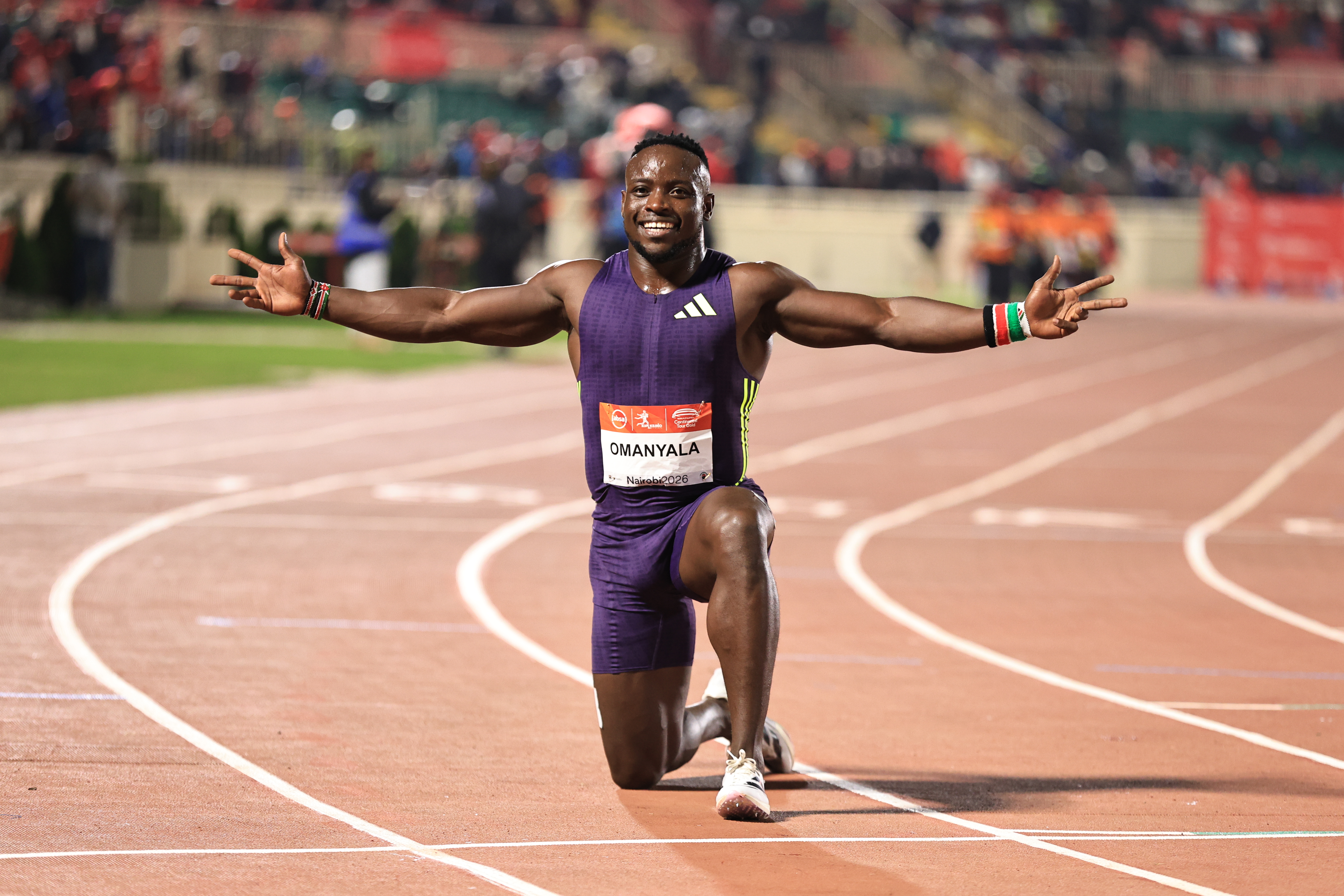 Omanyala keen to run even faster after victory at Kip Keino Classic meet