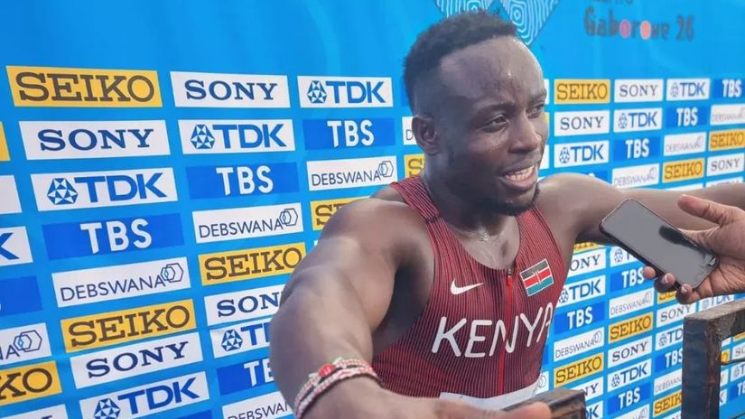 Omanyala anchors Kenya to new 4x100m national record despite tough day in Botswana