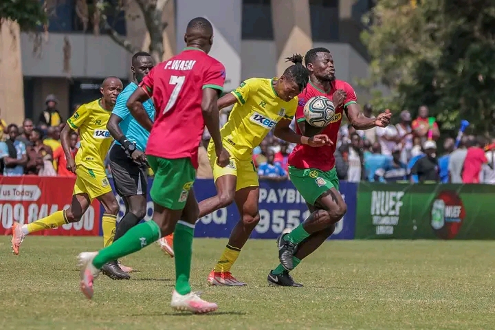 APS Bomet players smile all the way to the bank after win over Mathare United