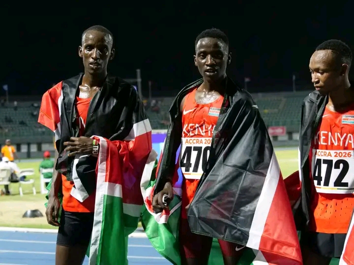 Kenya ends 14-year wait for 10,000m glory as Chesang strikes gold in men race in Accra