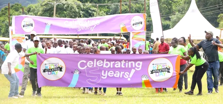 Baringo County marks World Athletics Kids Day with colourful celebration