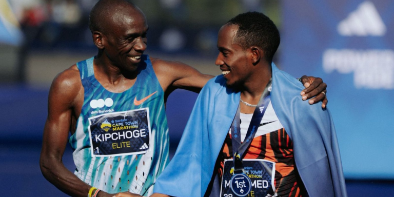 Kipchoge finishes 16th in historic first marathon on African Soil